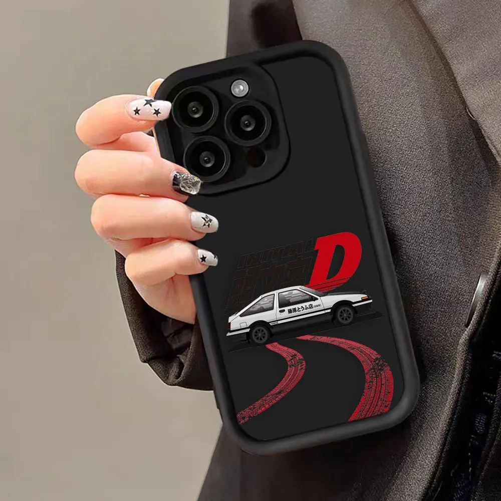 Чехол для телефона с задним фонарем аниме Initial D AE86 OPPO A54 A31 A17 A16 A15 A11 A9 A7 A5 A3 F11 F9 F7 E K S