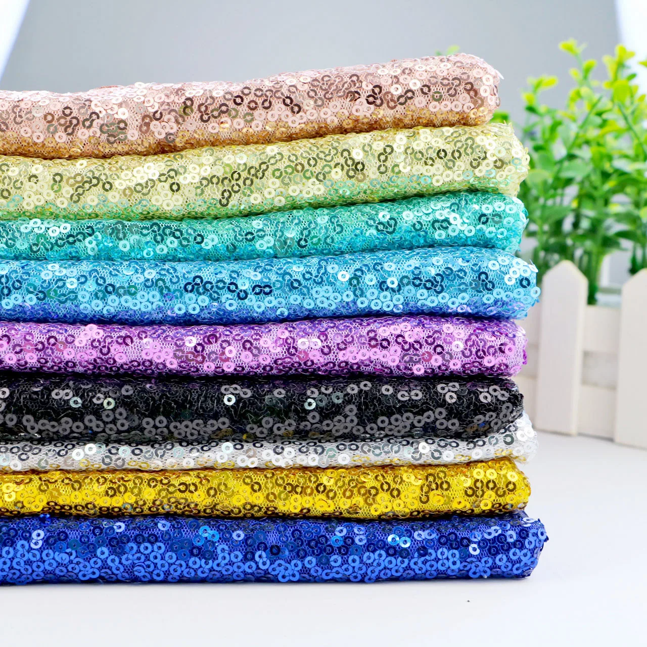 Продается ярдом блестящая цельнолизная 3 мм микро мини металлическая тюлевая