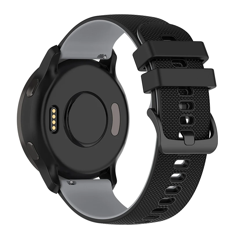 

Ремешок силиконовый для наручных часов Garmin Vivoactive 4, 22 мм, Forerunner 265 255 745