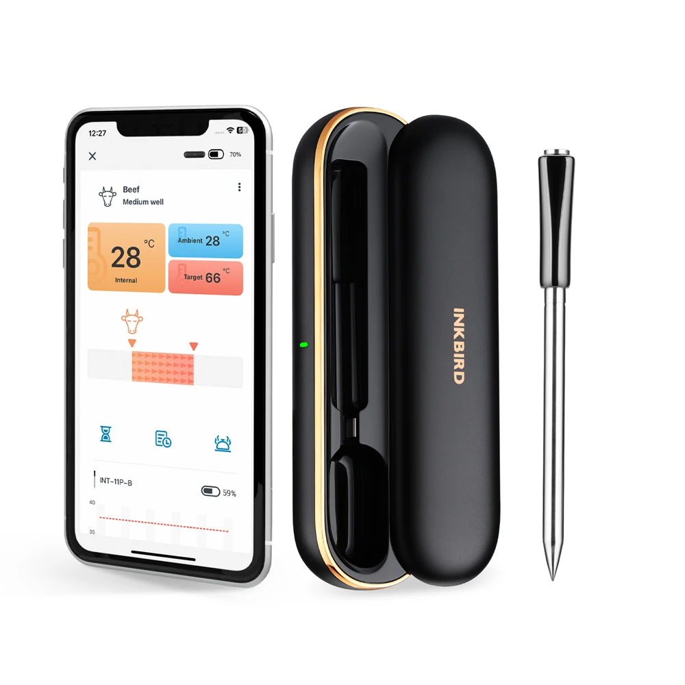

Беспроводной термометр INKBIRD INT-11P-B для барбекю