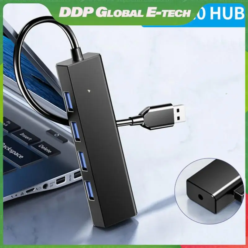 

For Pc Computer Accessories Usb Multiport Hub High-speed 4-in-1 Usb Hub Portable 480mbps Multi-splitter Adapter Otg Expander