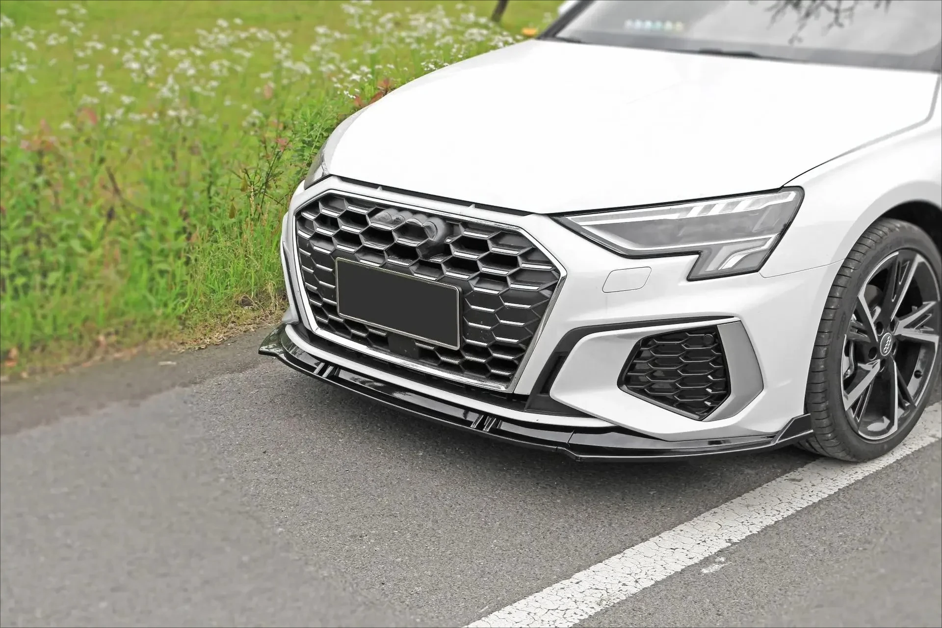 Для Audi A3 2021 + Sportback 35 TFSI лет хэтчбек с насечкой Модификация автомобиля Подбородок Bodykit хвостовое крыло (art.: 3920d0c8e7ead) - 3920d0c8e7ead