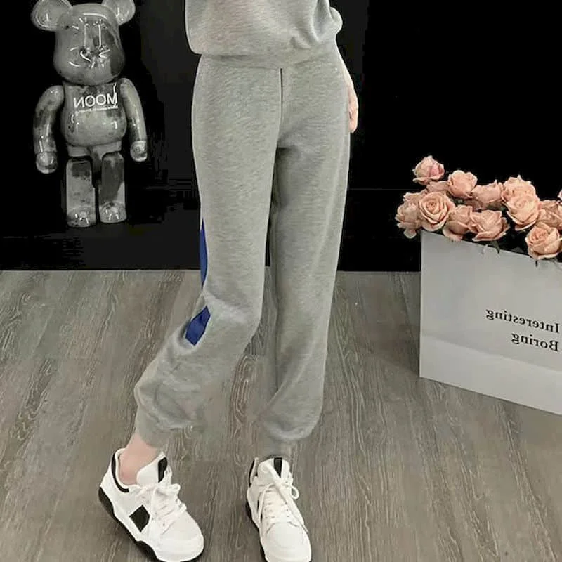 Женский спортивный костюм из двух предметов комплект пуловера с коротким