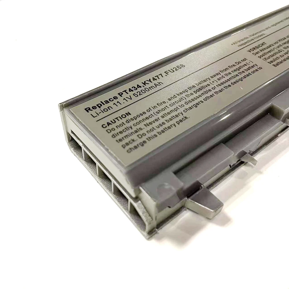 Аккумулятор для ноутбука Dell Latitude E6400 E6410 E6500 E6510 Precision M2400 M4400 M4500 Series PT434 KY477 11 1 В 5200
