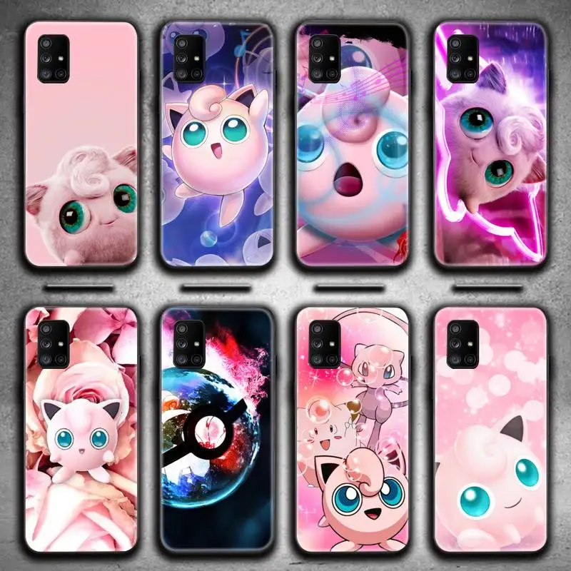 

Pokemon Jigglypuff Phone Case For Samsung Galaxy A52 A21S A02S A12 A31 A81 A10 A30 A32 A50 A80 A71 A51 5G