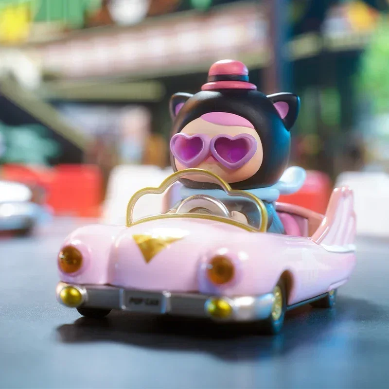 Фото POP MART POPCAR Super Track Series: Модные коллекционные фигурки-сюрпризы в закрытых коробках, аниме-фигурки, милые игрушки, подарочные наборы-сюрпризы №3