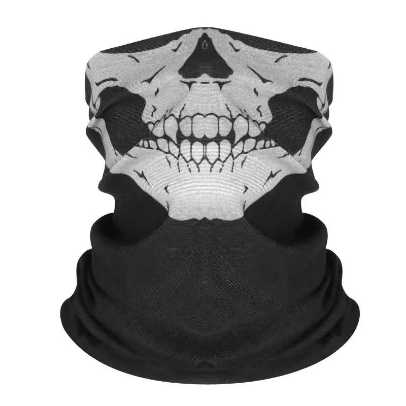 

Череп, маска для лица, женский шарф, шейный аксессуар, Женский велосипедный щит для лица, повязка на голову, шарф для рыбалки, маска для лица н...