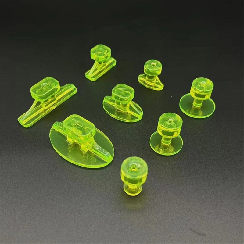 

8 шт., вкладки для удаления вмятин, инструменты для удаления вмятин, вкладки для ремонта вмятин, аксессуары для обслуживания автомобиля, вкладки для ремонта вмятин без покраски