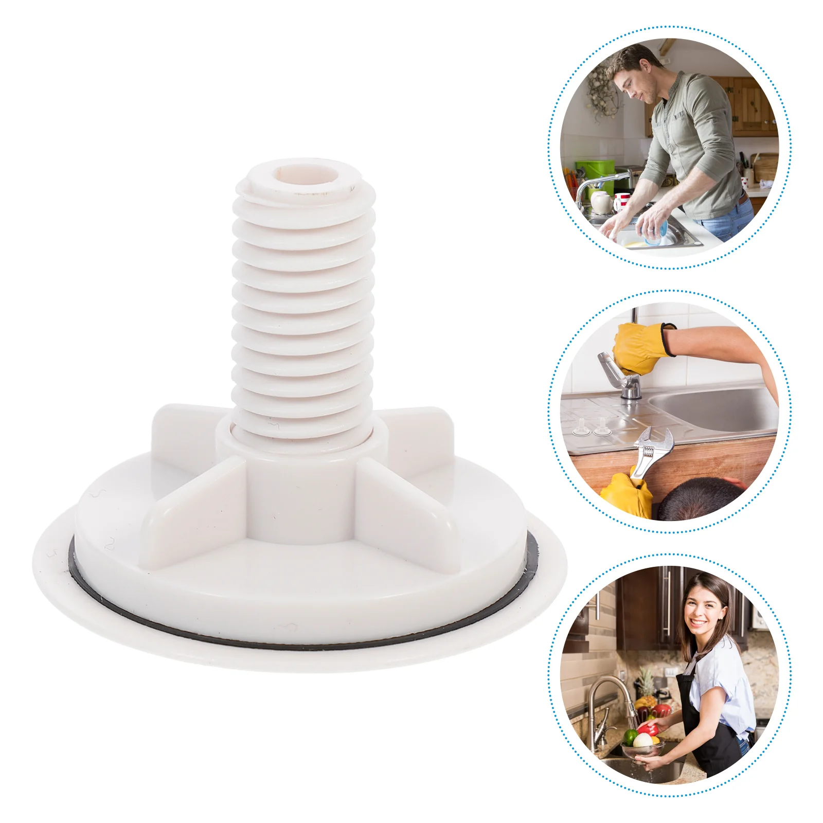 

Hole Sink Cover Tap Plug Stopper Blanking Cap Overflow Draintop Washing Basin Holes