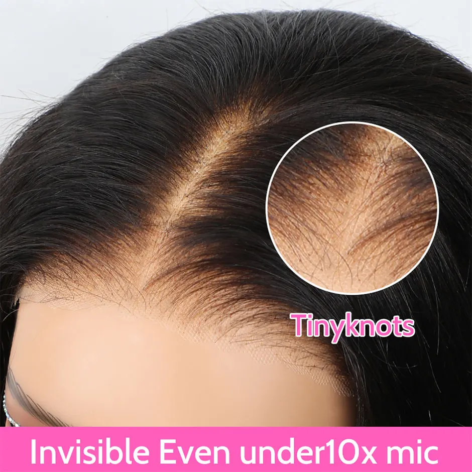 Go Бесклеевые Прямые Человеческие Волосы Парик 180% Плотность Предварительно