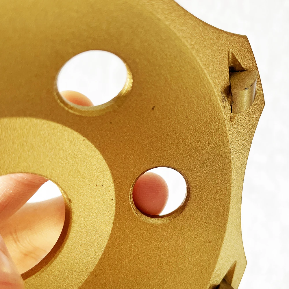 1 шт. Круглый шлифовальный круг 130 мм T6 PCD зеркальный блок для шлифования Бетонного