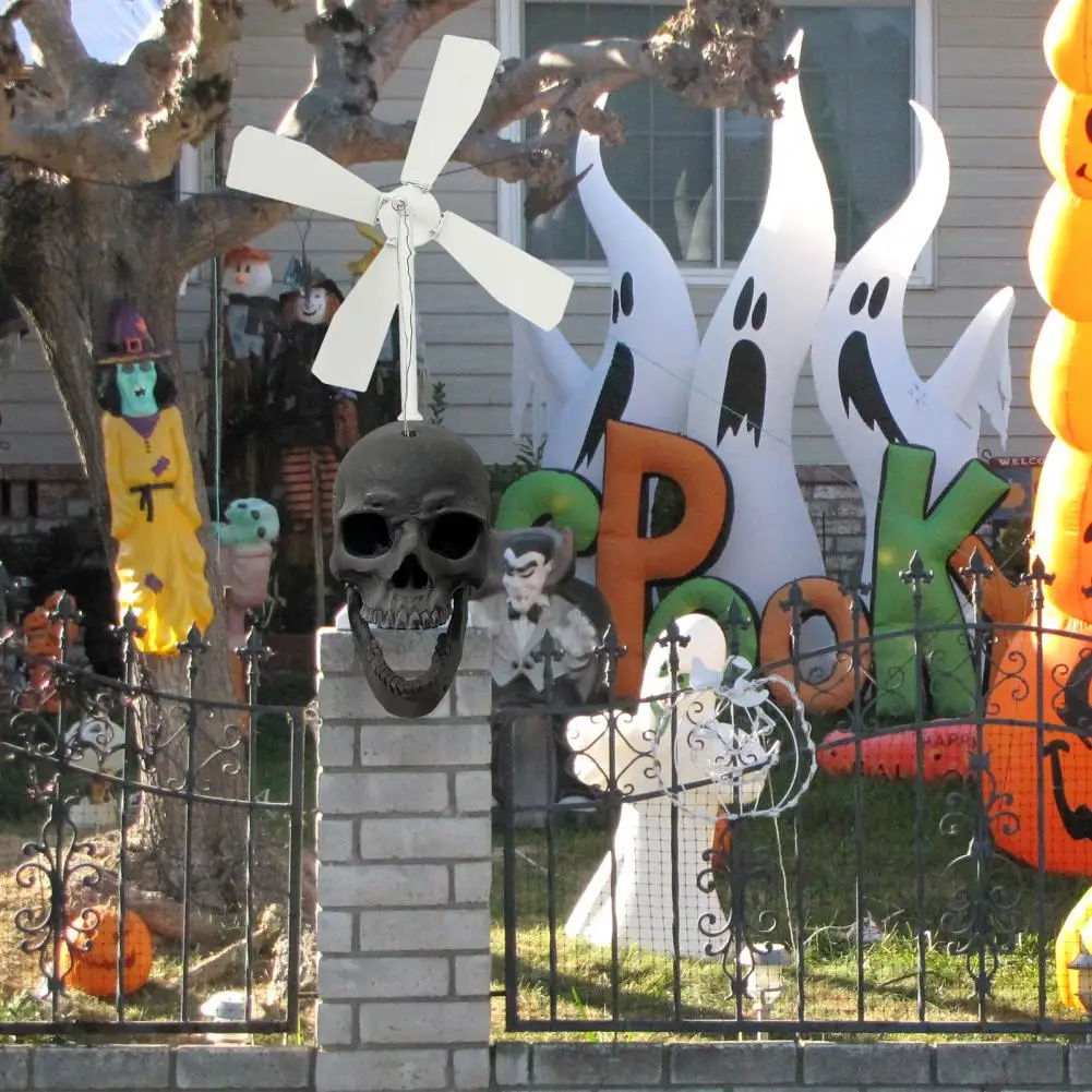 Ветряная ветряная мельница металлическая для Хэллоуина украшение сада