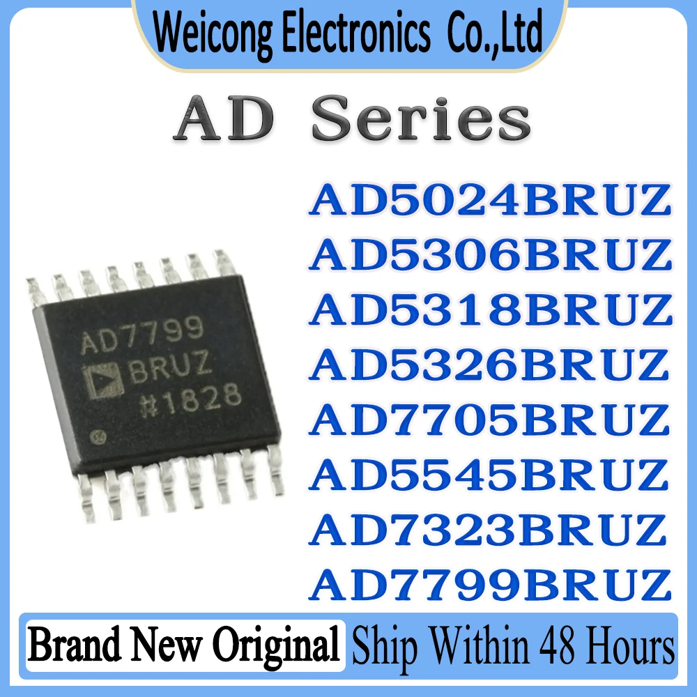 

AD5024BRUZ AD5306BRUZ AD5318BRUZ AD5326BRUZ AD7705BRUZ AD5545BRUZ AD7323BRUZ AD7799BRUZ AD5 AD7 AD IC Chip TSSOP-16