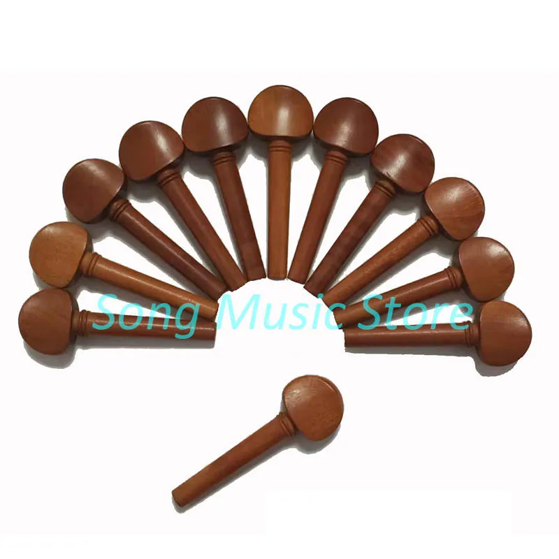 

Wtsfwf Jujube Wood violin Tuning pegs violin parts accessories suitable for 4/4 3/4 1/2 1/4 1/8 violin