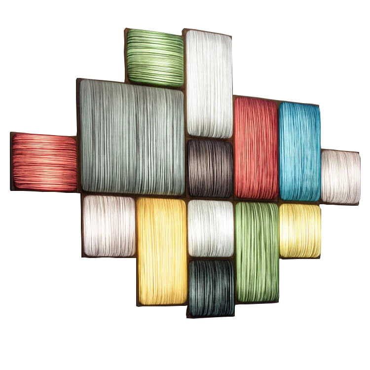 

YY Dining Room Bedroom Bedside Living Room Sofa Background Solid Wood Art Wall Lamp
