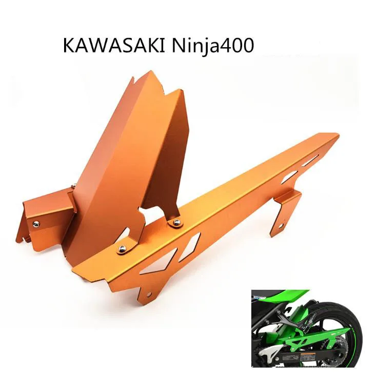 

Для KAWASAKI NINJA400 NINJA 400 250 Z400 Z 400 2018-2019 аксессуары для мотоциклов ЧПУ заднее крыло брызговик защита цепи