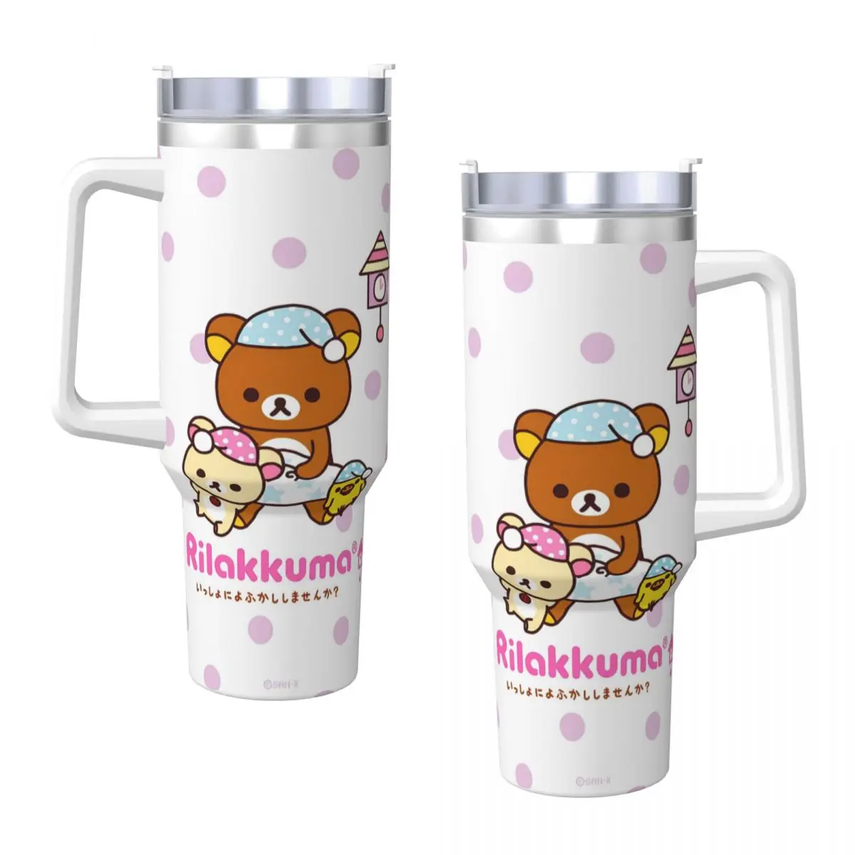 Стакан Rilakkumas Easy Bear бутылка для холодной и горячей воды сохранение тепла кофейная