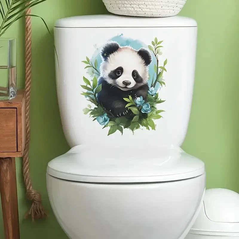 1 шт. наклейка на крышку унитаза из ПВХ