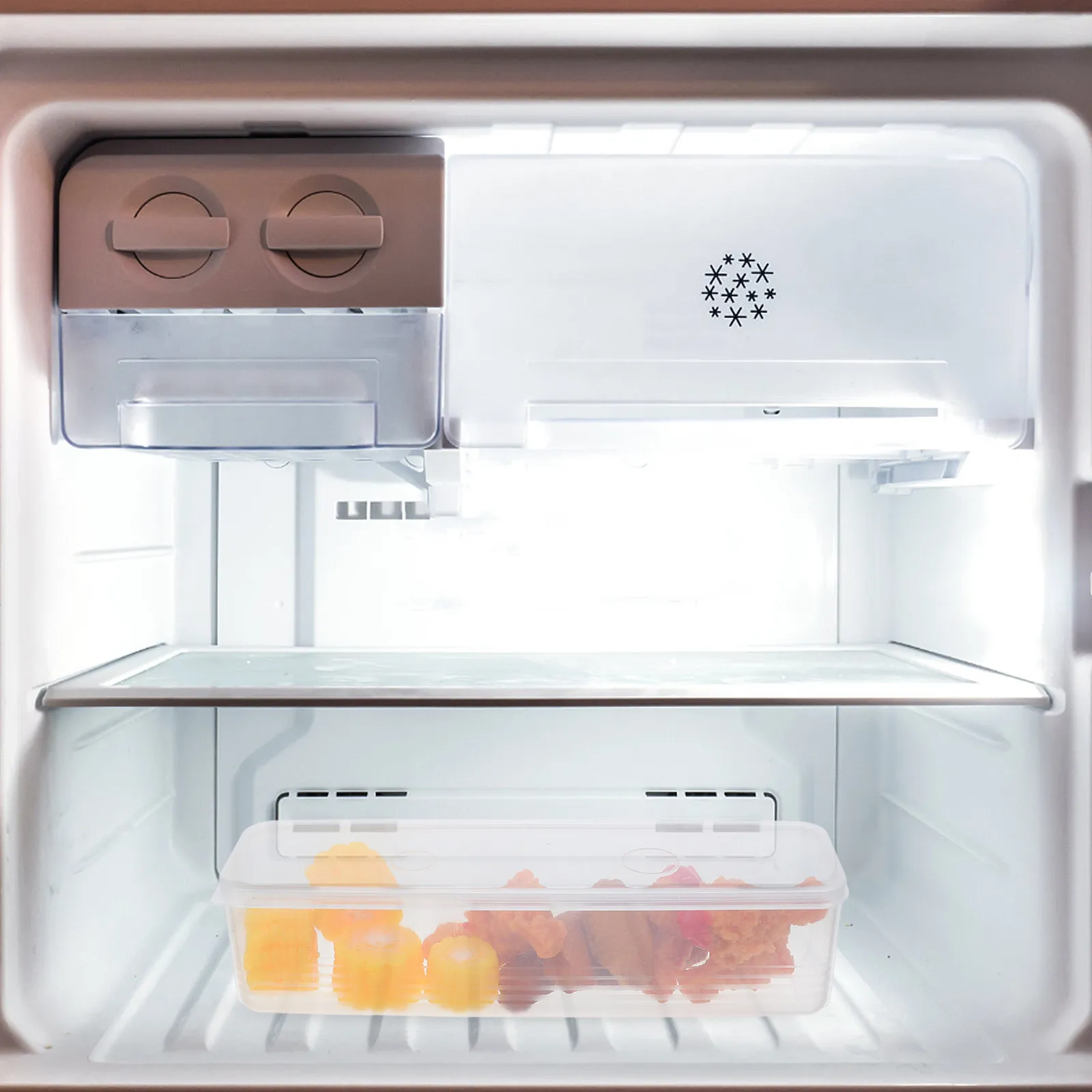 Фото Длинный пластиковый герметичный контейнер для хранения продуктов: спагетти, лапши, кинзы, зеленого лука. Сохранение свежести. Для холодильника и кладовой. №1