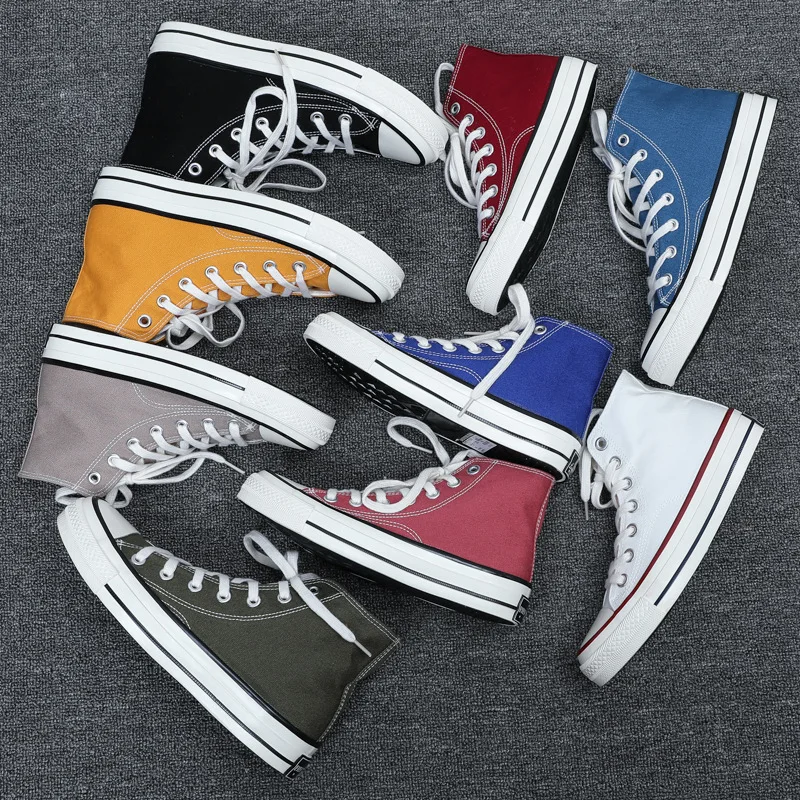 

Shoes for Women Men Canvas Shoes Platform High-top Sneakers Women Casual Female Tennis Ladies Shoes Female Vulcanize Plus Size
