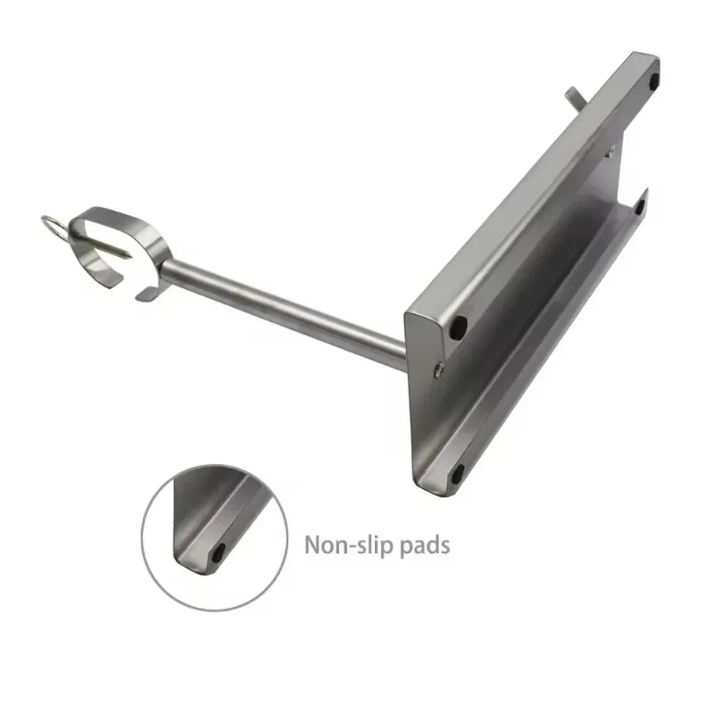 Подставка для ветчины из нержавеющей стали с нескользящим держателем и