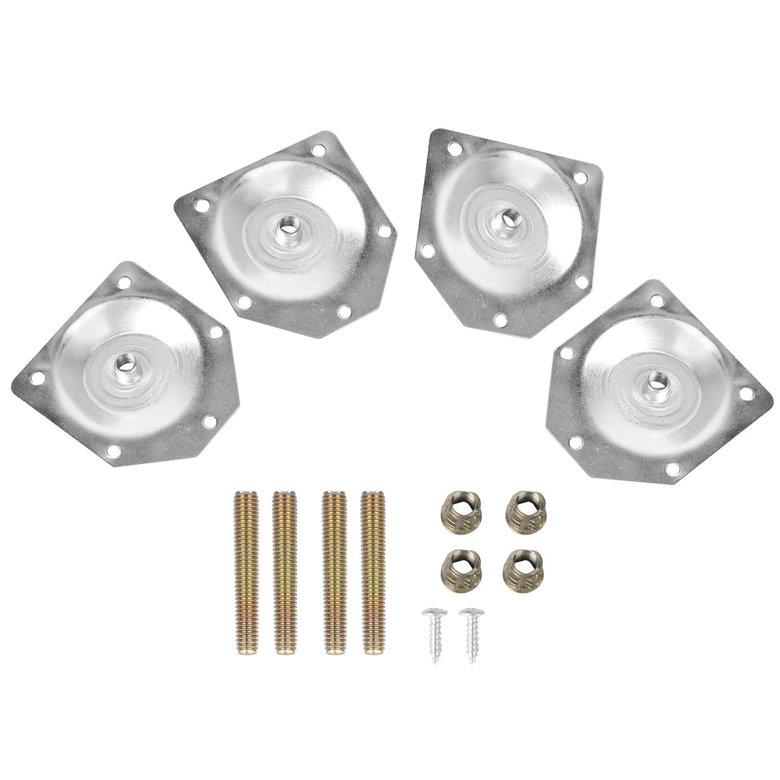 

Furniture Plate Fixing Plates Legs Mounting Seatsscrews Hanger Attachment Bolts Bracket T Homecouches Bed Cabinet Household