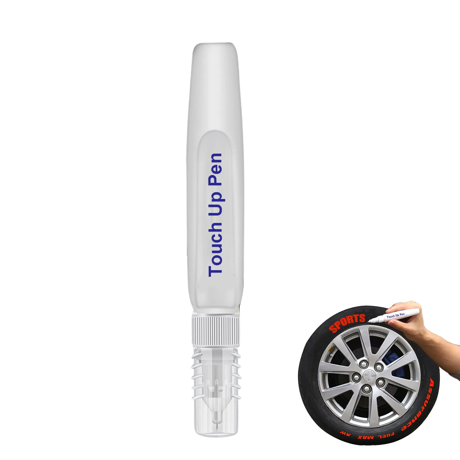 

Chalk Marker Pens For Cars Tyre Marker Paint Pen For Bike & Car Tyres Car Scratch Remove Pen Reversible Chisel Tip Dry Erase