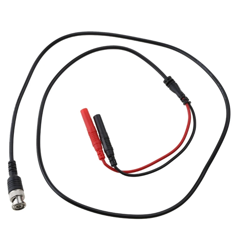 

652F Signal-Generator BNC Male to 4mm Safety Male Banana Plug Test Cable 150V/3A