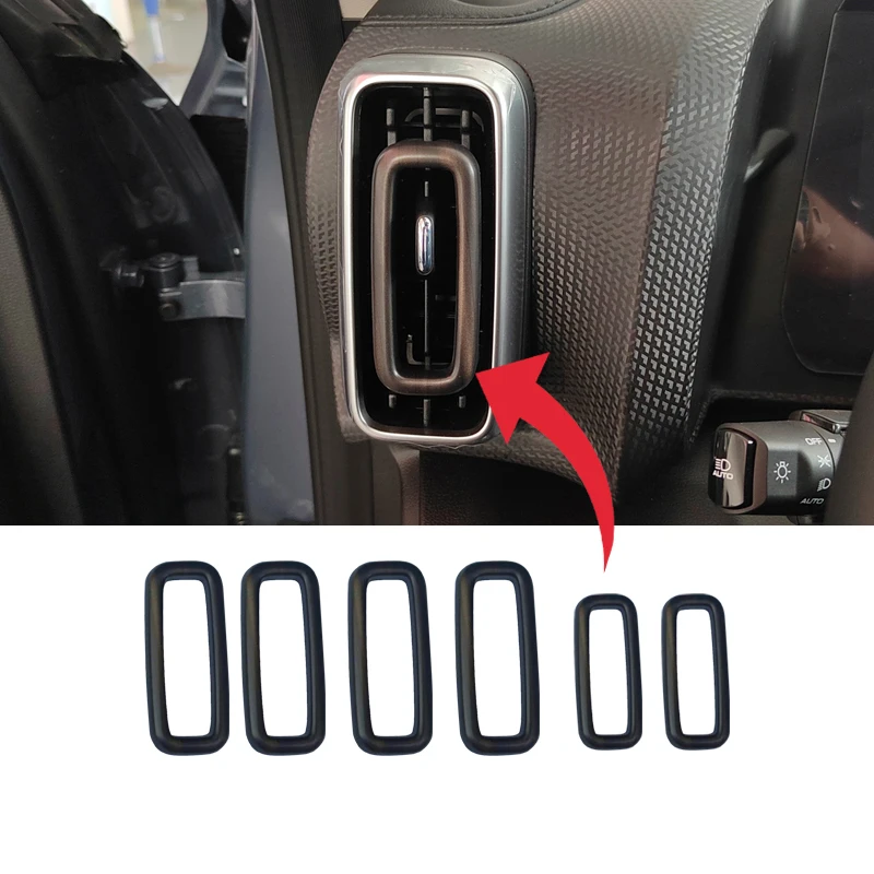 

GWM Great Wall Haval Dargo Haval Dargo X Декоративная рамка для розетки кондиционера из углеродного волокна Оранжевые автомобильные аксессуары Dargro X