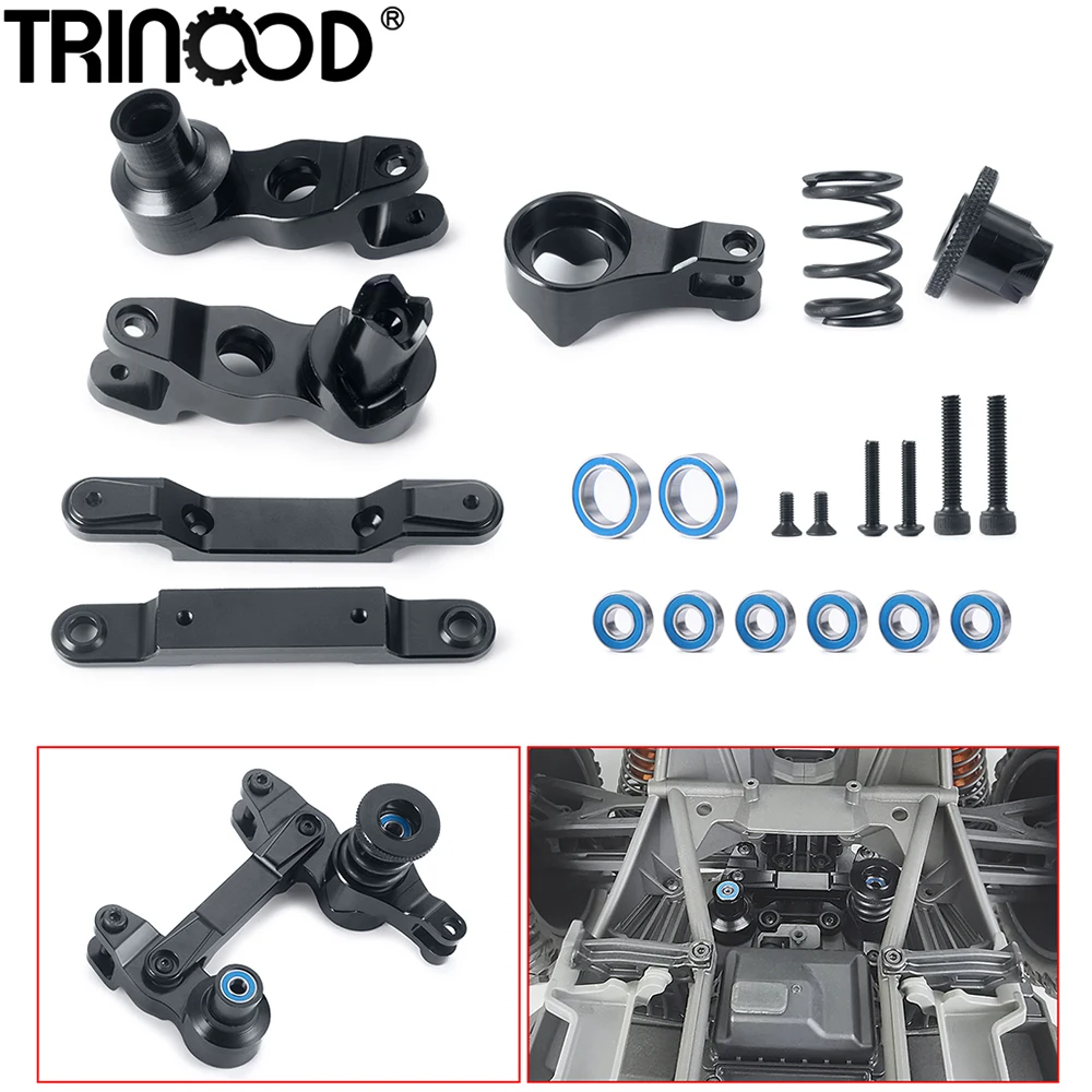 

Рулевая рукоятка TRINOOD из алюминиевого сплава в сборе для 1/5 Traxxas X-MAXX Xmaxx 8S RC багги Грузовик обновленные детали