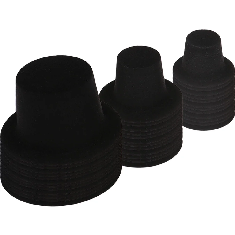 

60 Pcs Home Decor Delicate Tiny Hats Bottle Mini Lovely Wear-Resistant Replaceable Multi-Function
