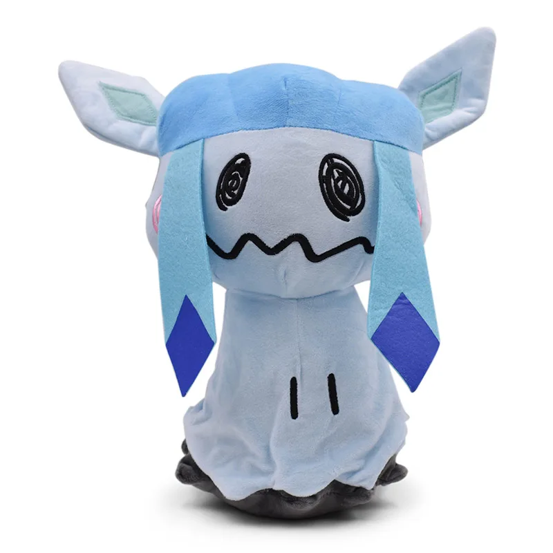 

12 Inch Mimikyu Cos Glaceon Pokemon Anime Stuffed Plush Cartoon Peluche Dolls Christmas Gift Baby Toys For Kids Free Shipping