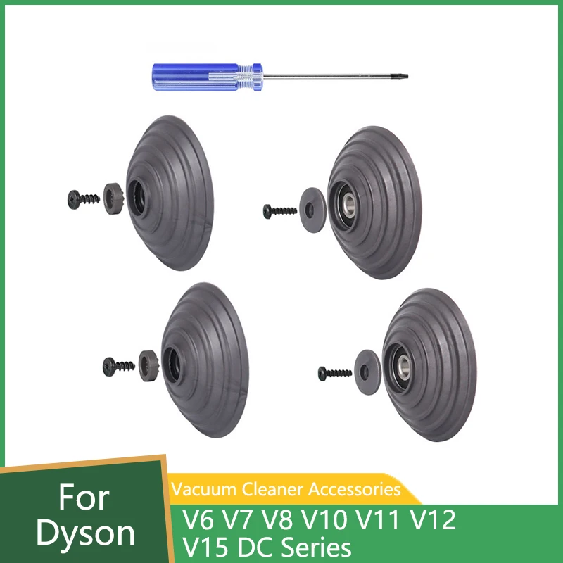 Комплект шариковых колес для пылесоса Dyson V6 V7 V8 V10 V11 V12 V15 DC 20 Вт 100