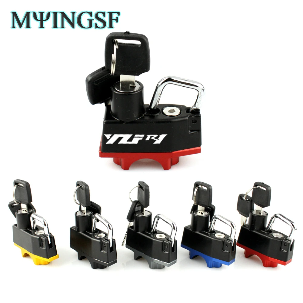 

For Yamaha YZF R1 1998-2021 2016 2017 2018 2019 YZFR1 YZF-R1 Motorcycle Accessories Anti-theft Helmet Lock Security