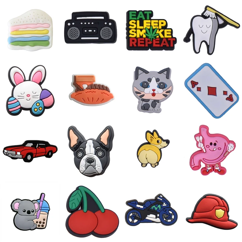 

Women Charm Shoe Charms Accessories Decorations PVC Buckle Decorations for Crocs Wholesale Bulk Gifts Pins Shoes Accessories