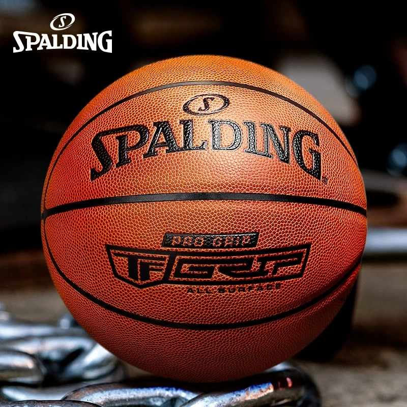 Spalding TF-GRIP PU Basketball 76-874Y Indoor Outdoor Basketball Match Training Ball Size 7
