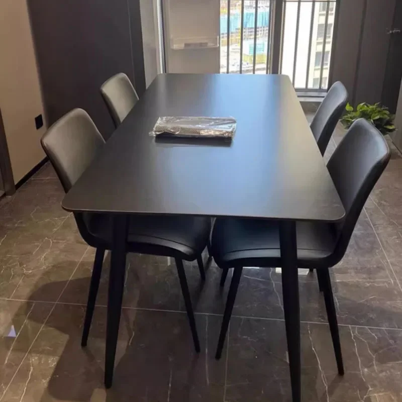 Скандинавский натуральный телефон обеденный стол кухонные стулья современный