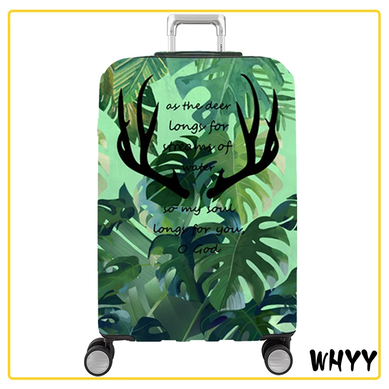 

Jungle Pattern Elastic Luggage Cover Protector Dustproof18-32 Inch Trolley Suitcase Case Protective Covers Travel Accessories
