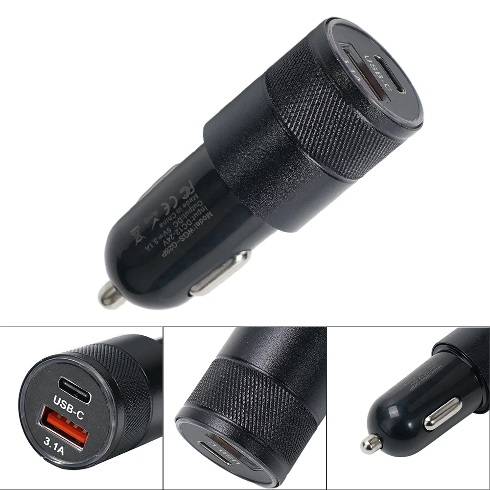 

Quick Charge3.0 USB Car Charger Fast Charging Car Charger One For Four Vehicle-Mounted Mobile Phone Charger Wholesale