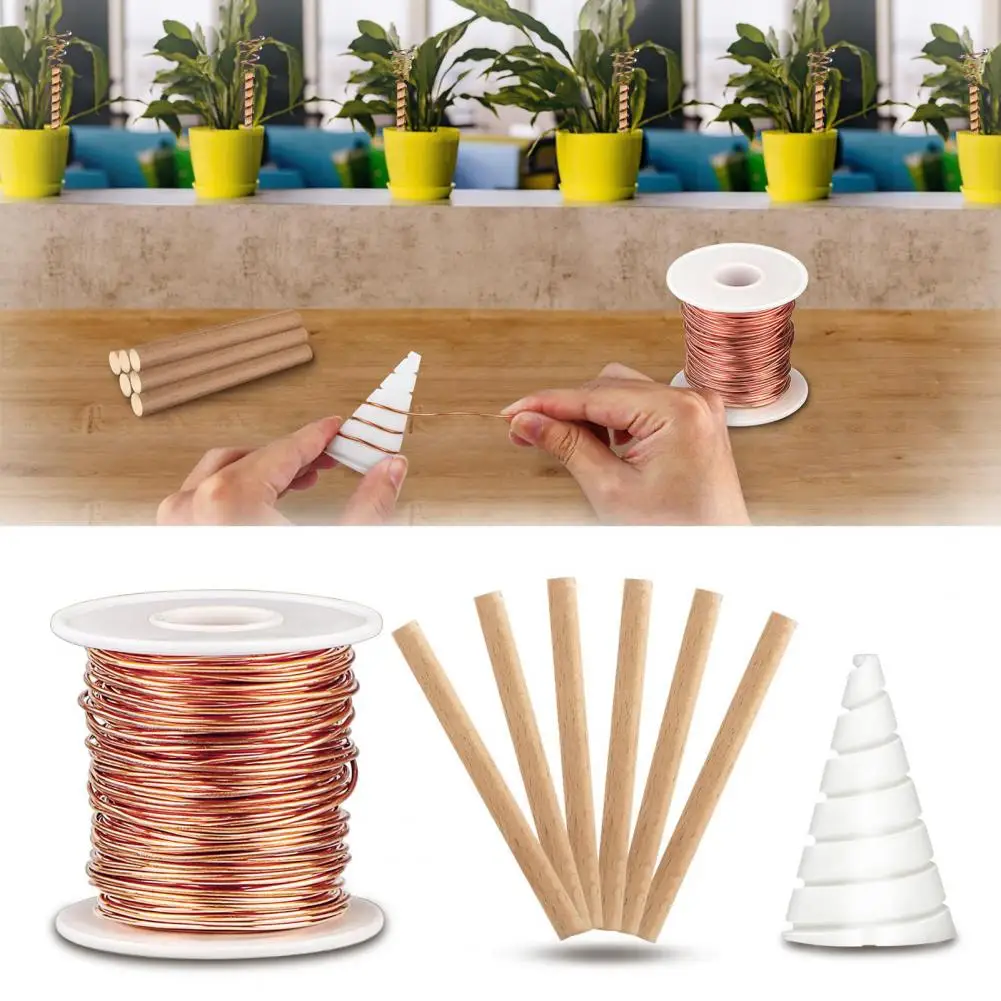 

Flower Bed Antenna for Plants Enhance Plant Growth with Pure Wire Electroculture Gardening Set for Indoor for Electrochemical