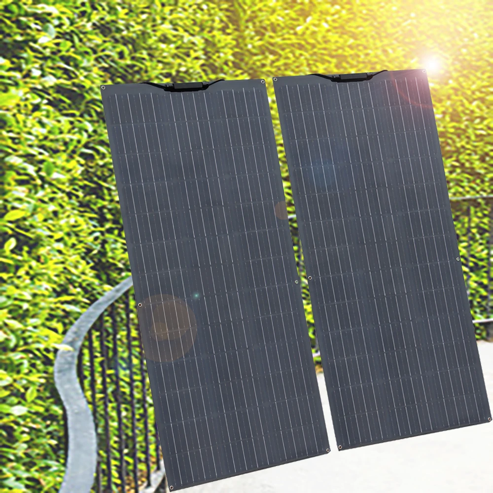 

320w 300w 200w 100w 80w solar panel 12v flexible kit complete solar battery charger controller photovoltaic panel camper home