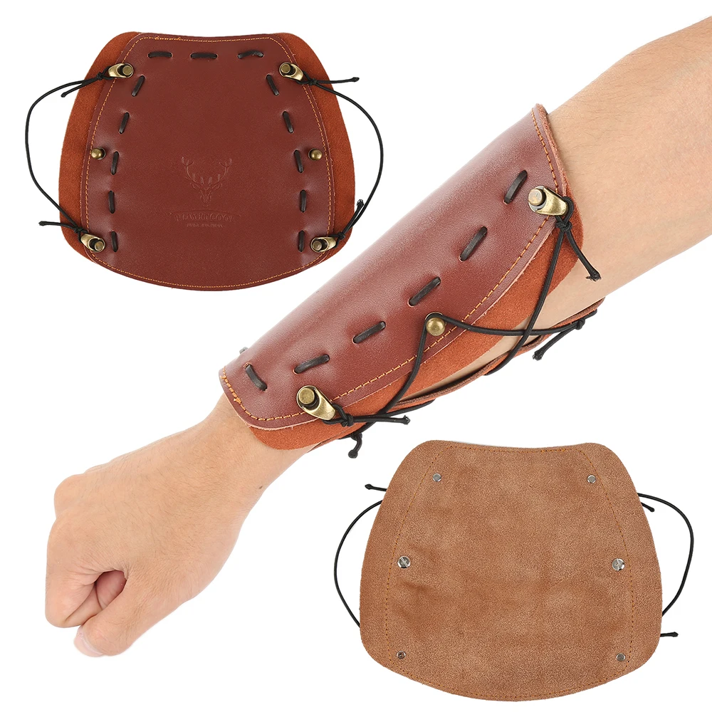 

Охотничьи луки и стрелы для отдыха спорта красивые охотничьи Луки традиционная универсальная защита для рук из воловьей кожи