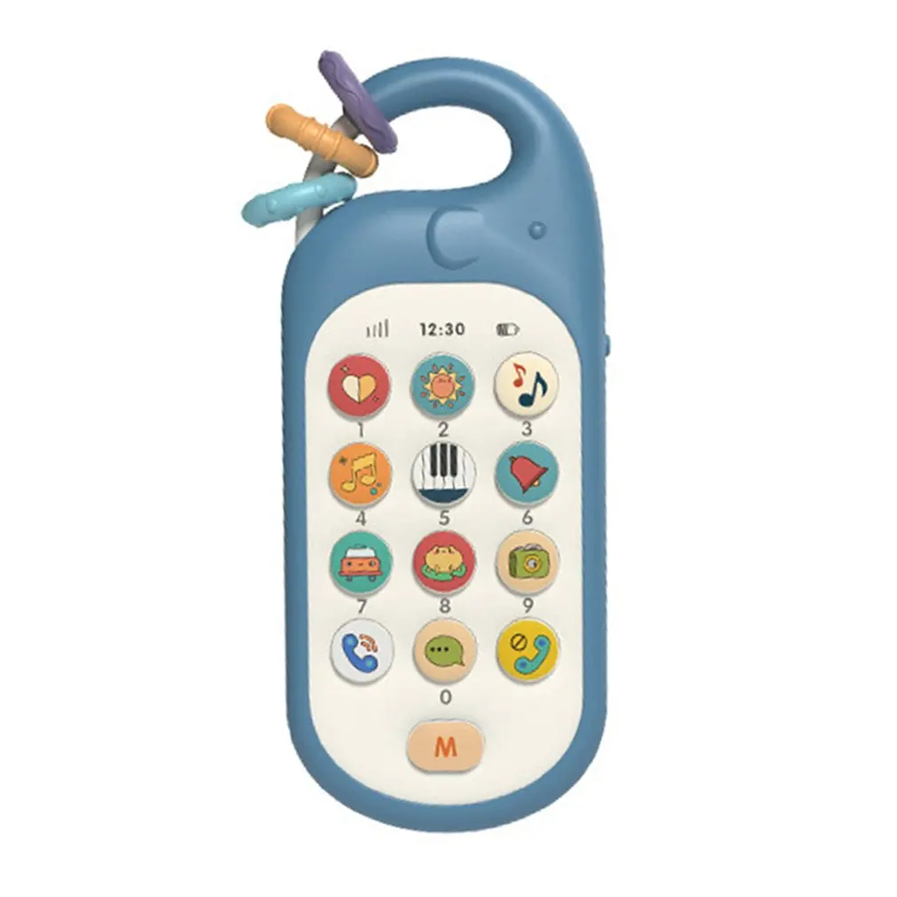 

Новинка 2021, детская музыкальная игрушка, милая имитация, двуязычная головоломка для телефона, игрушка для раннего развития