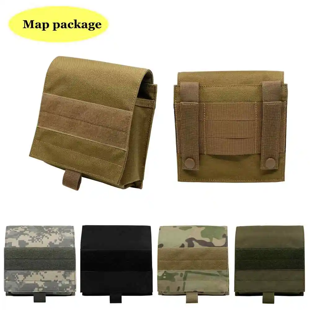

MOLLE map bag tactical camouflage multifunctional waist EDC pouch hunting tool bags mag storage holder package