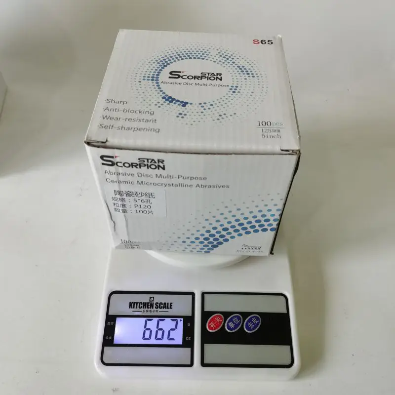 

Оригинальный гранат 5 дюймов 6 отверстий аналогичный абзац 236 желтая сухая шлифовальная бумага шпатлевка шлифовальный диск наждачная бумага