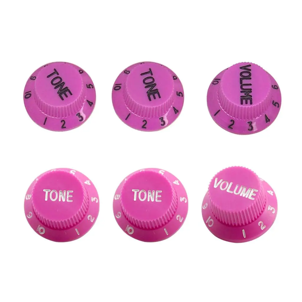3pcs Bell Style Guitar Speed Knobs 1 Volume&amp2 for ST Squier SQ | Parts & Accessories