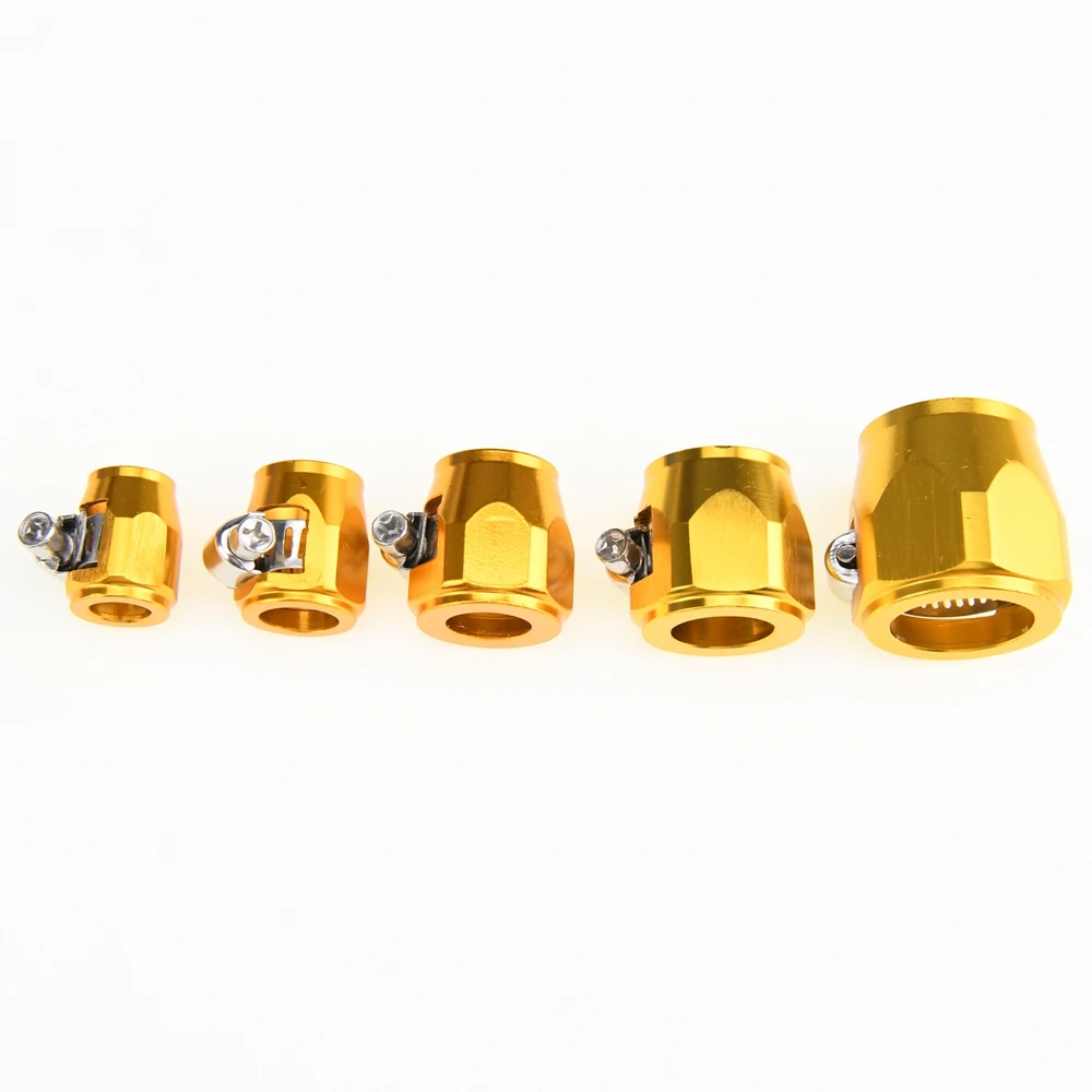 

Алюминиевый хомут для шланга AN4/AN6/AN8/AN10/AN12, финишер для конца шланга, зажим для мазута, хомуты для водопроводных труб, шестигранные финишники