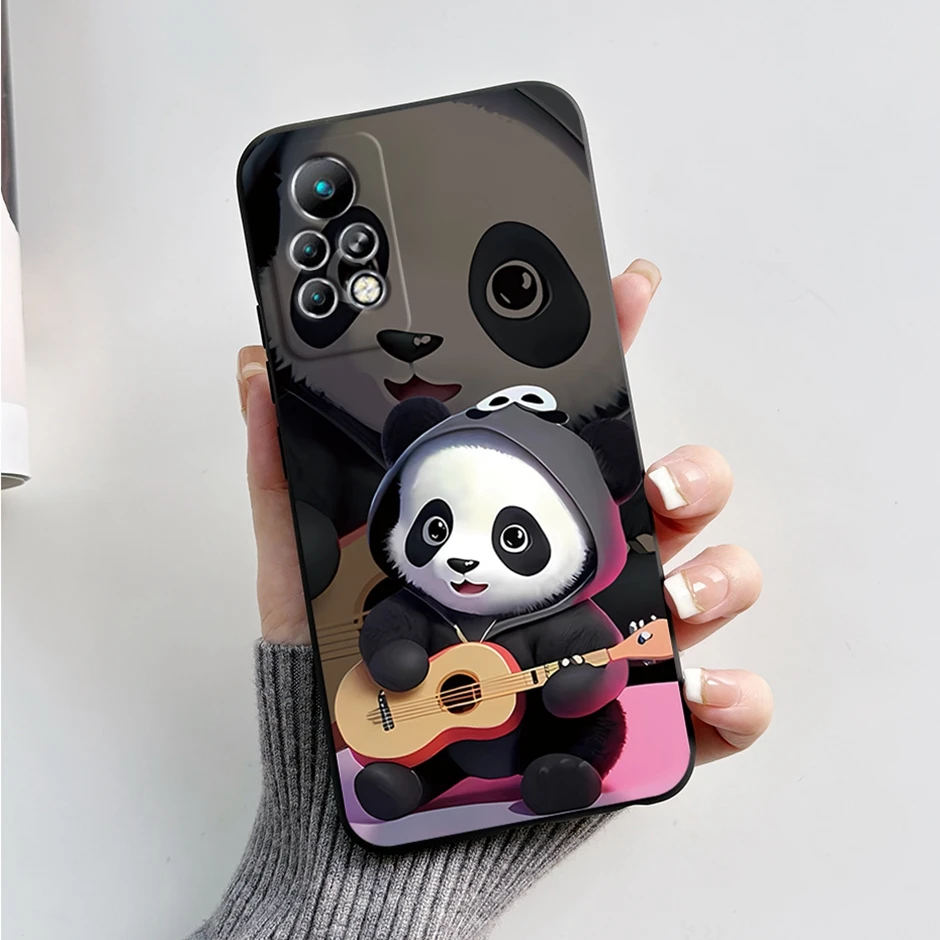 Защитные чехлы для Infinix Note 11s модный предмет искусственные Чехлы 11 Pro X697