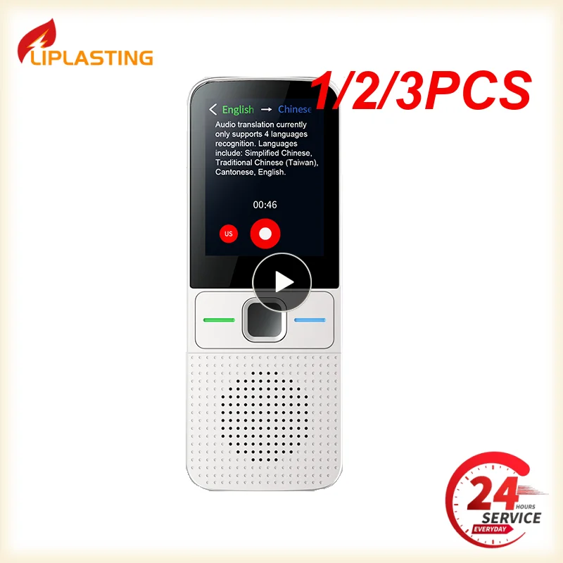 

1/2/3PCS Translator Device T16 Language Photo Translation Offline Translator 138 Languages Smart Translation In Two-Way Voice