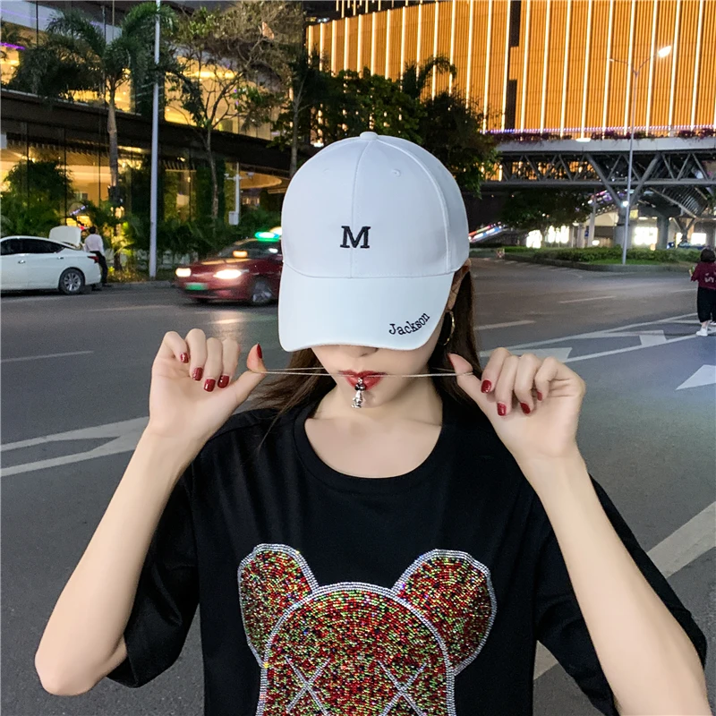 

Tide Brand Summer Street Shooting Sun Hat Fashion Wild Ladies Peaked Cap Spring and Autumn Outdoor Outing Men's Baseball Caps